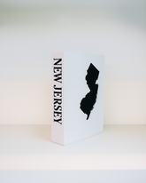 New Jersey Travel Faux Book Keepsake Box
