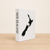 New Zealand Travel Faux Book Keepsake Box