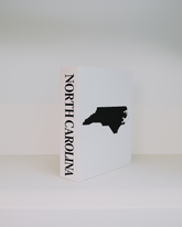 North Carolina Travel Faux Book Keepsake Box