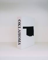 Oklahoma Travel Faux Book Keepsake Box