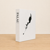 Palau Travel Faux Book Keepsake Box