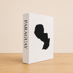 Paraguay Travel Faux Book Keepsake Box
