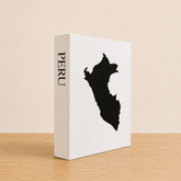 Peru Travel Faux Book Keepsake Box
