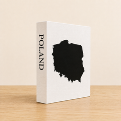 Poland Travel Faux Book Keepsake Box