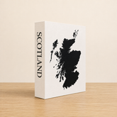 Scotland Travel Faux Book Keepsake Box
