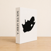 South Africa Travel Faux Book Keepsake Box