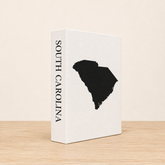 South Carolina Travel Faux Book Keepsake Box