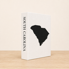 South Carolina Travel Faux Book Keepsake Box