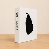 Sri Lanka Travel Faux Book Keepsake Box