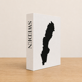 Sweden Travel Faux Book Keepsake Box