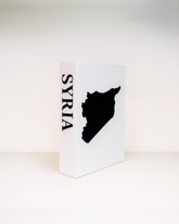 Syria Travel Faux Book Keepsake Box