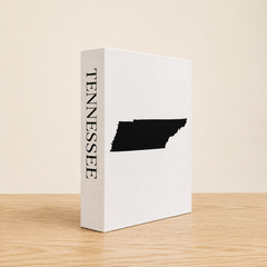 Tennessee Travel Faux Book Keepsake Box