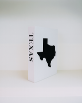 Texas Travel Faux Book Keepsake Box