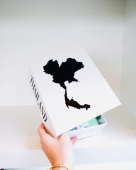 Thailand Travel Faux Book Keepsake Box