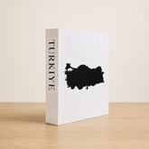 Turkiye Travel Faux Book Keepsake Box