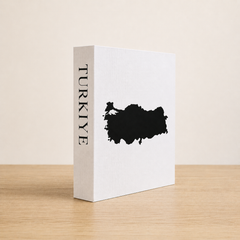 Turkiye Travel Faux Book Keepsake Box