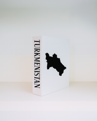 Turkmenistan Travel Faux Book Keepsake Box