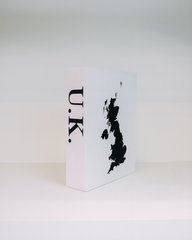 U.K. Travel Faux Book Keepsake Box