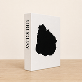 Uruguay Travel Faux Book Keepsake Box