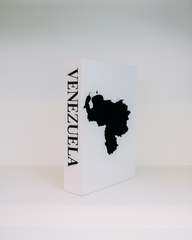 Venezuela Travel Faux Book Keepsake Box