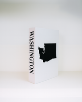 Washington Travel Faux Book Keepsake Box