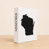 Wisconsin Travel Faux Book Keepsake Box