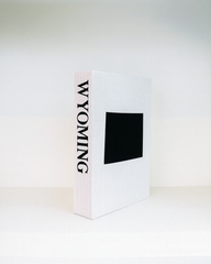 Wyoming Travel Faux Book Keepsake Box