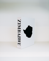 Zimbabwe Travel Faux Book Keepsake Box