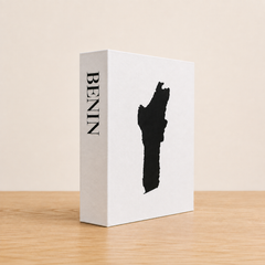 Benin Travel Faux Book Keepsake Box