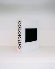 Colorado Travel Faux Book Keepsake Box