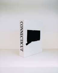 Connecticut Travel Faux Book Keepsake Box