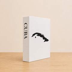 Cuba Travel Faux Book Keepsake Box