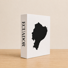 Ecuador Travel Faux Book Keepsake Box