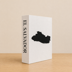 El Salvador Travel Faux Book Keepsake Box