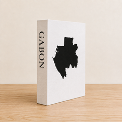 Gabon Travel Faux Book Keepsake Box