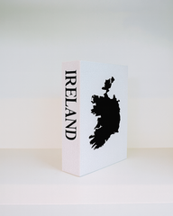 Ireland Travel Faux Book Keepsake Box
