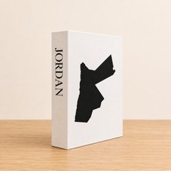 Jordan Travel Faux Book Keepsake Box