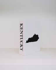 Kentucky Travel Faux Book Keepsake Box