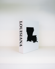 Louisiana Travel Faux Book Keepsake Box