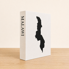Malawi Travel Faux Book Keepsake Box