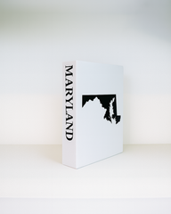 Maryland Travel Faux Book Keepsake Box