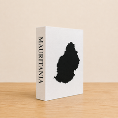 Mauritius Travel Faux Book Keepsake Box