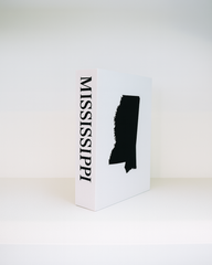 Mississippi Travel Faux Book Keepsake Box