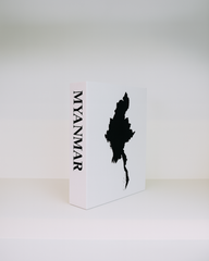 Myanmar Travel Faux Book Keepsake Box