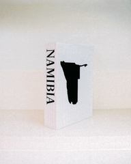 Namibia Travel Faux Book Keepsake Box