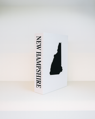 New Hampshire Travel Faux Book Keepsake Box