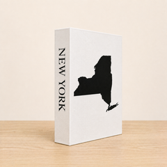 New York Travel Faux Book Keepsake Box