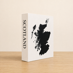 Scotland Travel Faux Book Keepsake Box