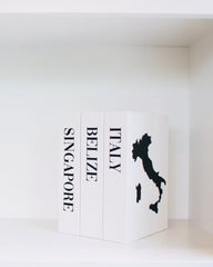 Turkmenistan Travel Faux Book Keepsake Box