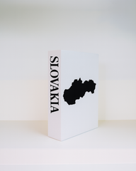 Slovakia Travel Faux Book Keepsake Box